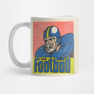 Retro Vintage American Football Player Mug